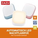 1 1 Zazu Wit Automatisch Led Nachtlampje ZA-SOCKET-014