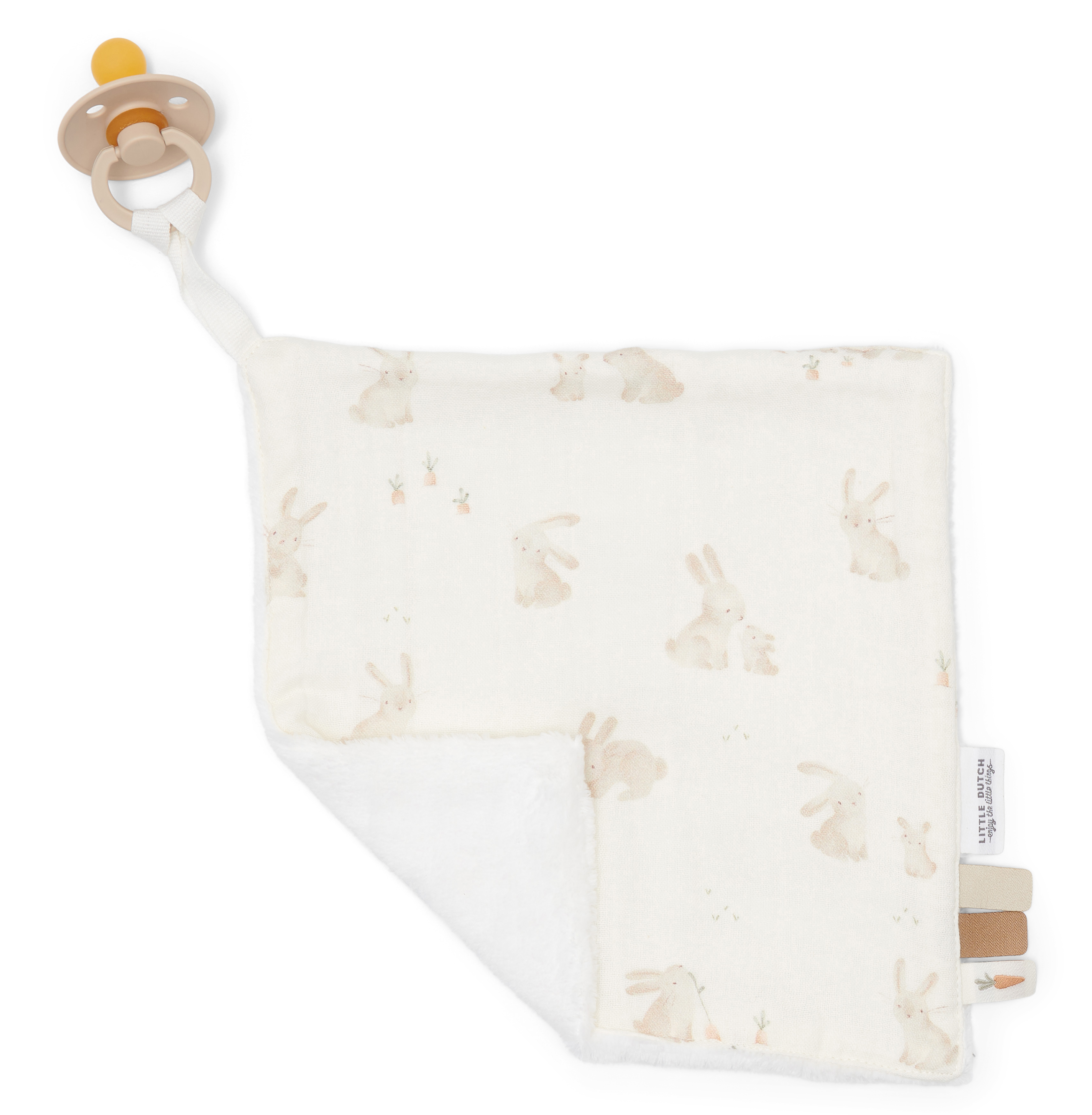 TE21103023 – Cuddle cloth muslin Baby Bunny – Newborn naturals (3)