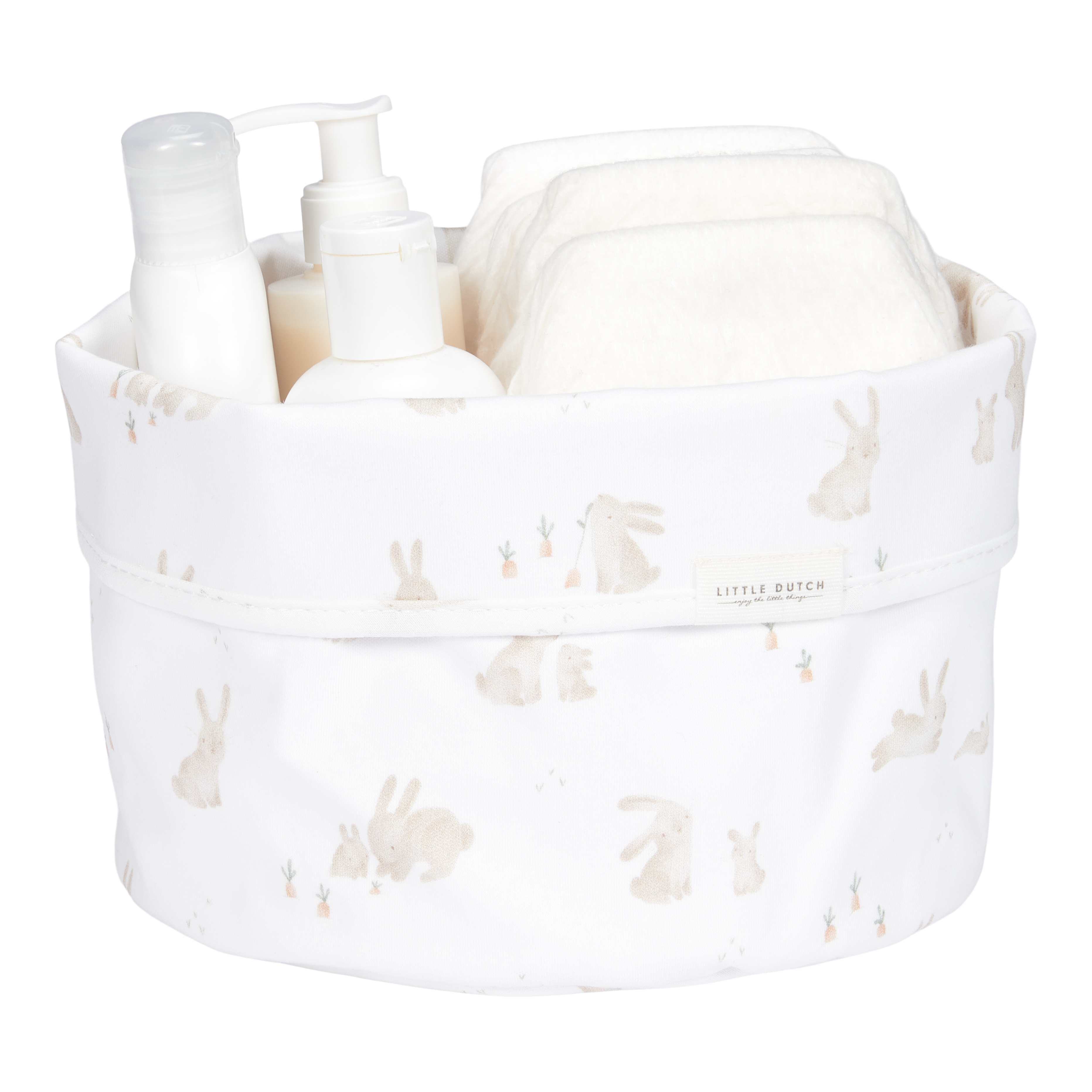 TE30603023 – Storage basket round Baby Bunny – Newborn Naturals (1)