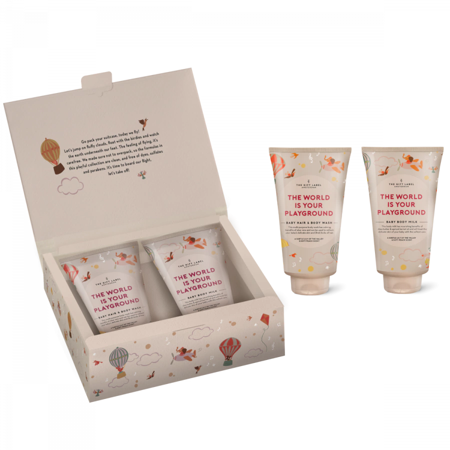 Giftbox Baby-The World Is Your Playground The Gift Label