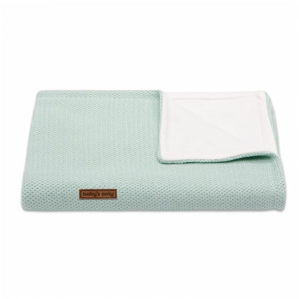 Deken  soft Classic Mint Baby's Only