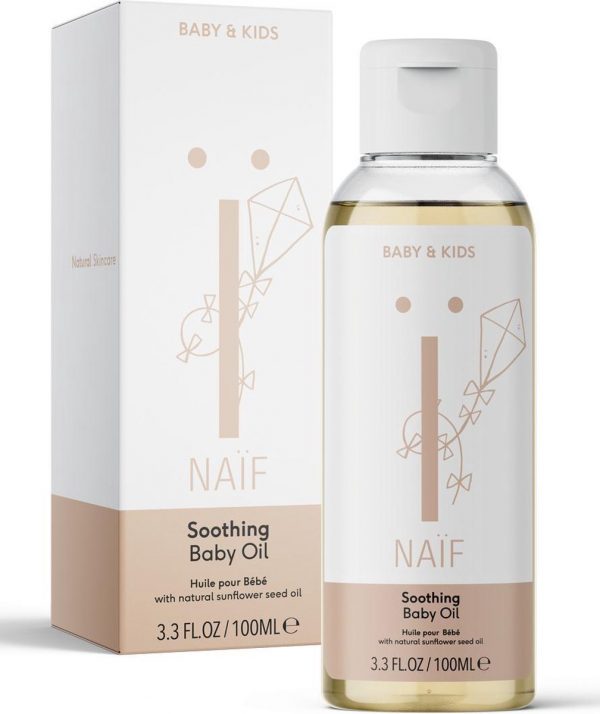 Verzachtende Babyolie NAIF Babycare