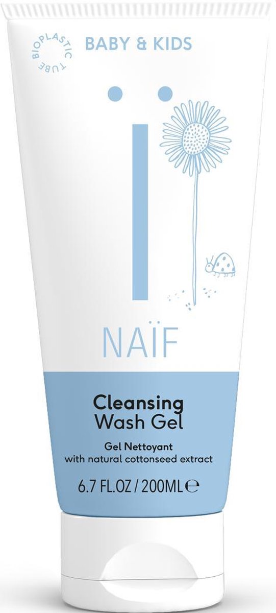 Reinigende Wasgel Baby&Kids NAIF Babycare