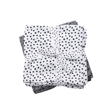Swaddle set Happy dots grey Done by deer