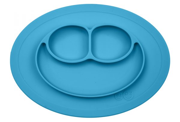 EZPZ Mini mat Blue EZPZ Happy Mat