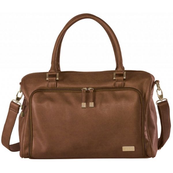 Isoki Double Zip Satchel Chesnut Isoki