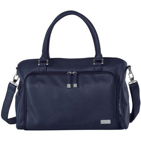 Isoki Double Zip Satchel Navy Isoki