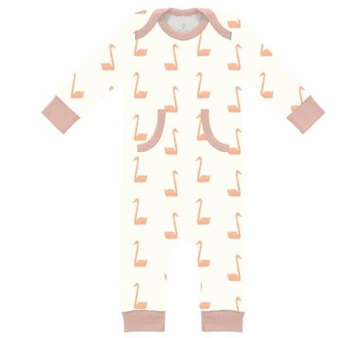 Pyjama swan pale peach Fresk