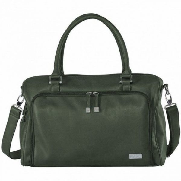 Isoki Double Zip Satchel Khaki Isoki