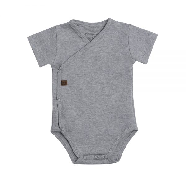 Romper grey melange Baby's Only