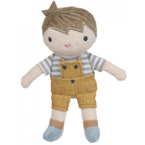 Knuffelpop Jim 10 cm Little Dutch