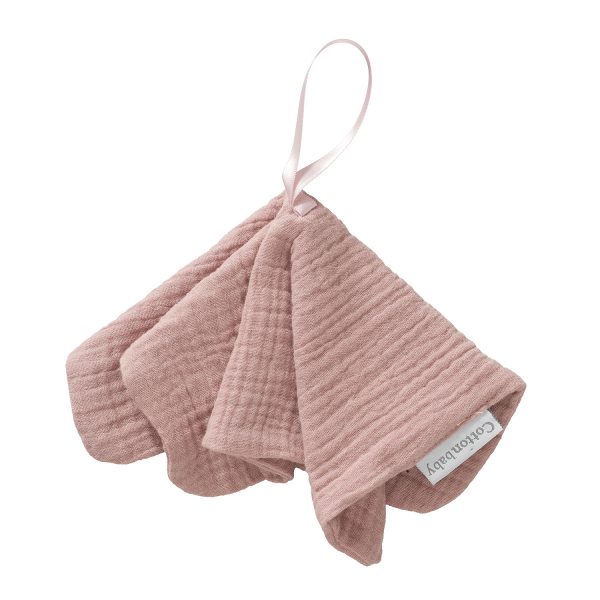 Speendoekje Cottonsoft oudrose Cottonbaby
