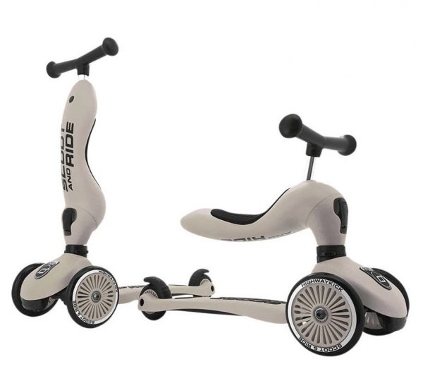 Scoot & Ride Step Highwaykick 1 ash 2 in 1 Scoot & Ride