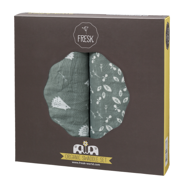 Fresk swaddles Hedgehog Fresk