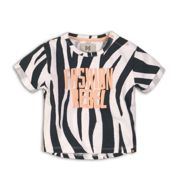 oven rijk pleegouders Meisjes T-Shirt zebra print - Villa Uk