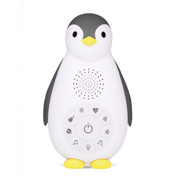 Zazu Zoe de Pinguin Grijs 3-in-1 Muziekdoosje Zazu