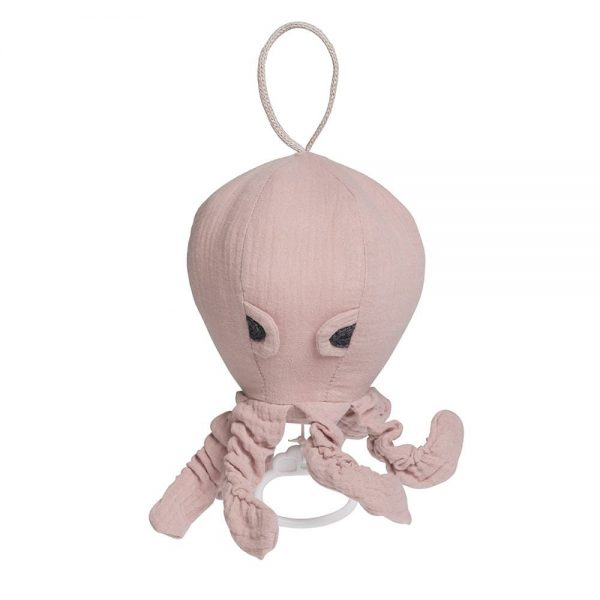 Muziekdoos Octopus Breeze Roze Baby's Only