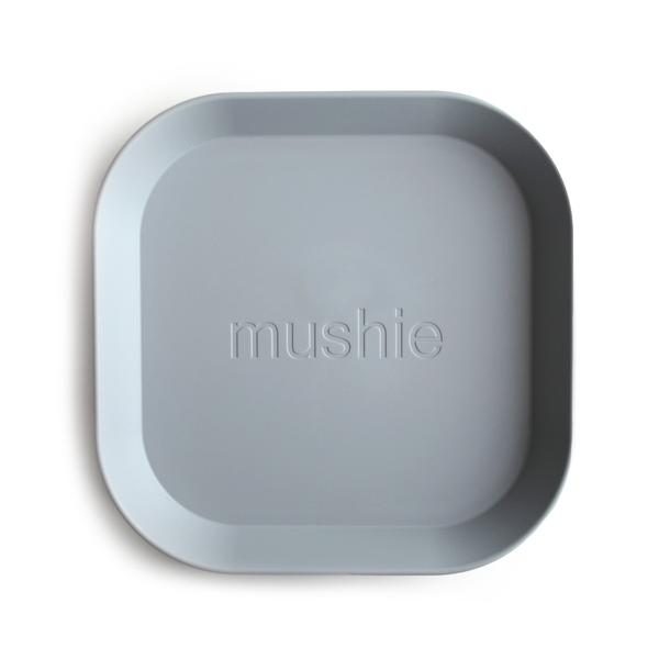 Mushie Bord vierkant (set van 2) – Cloud Mushie