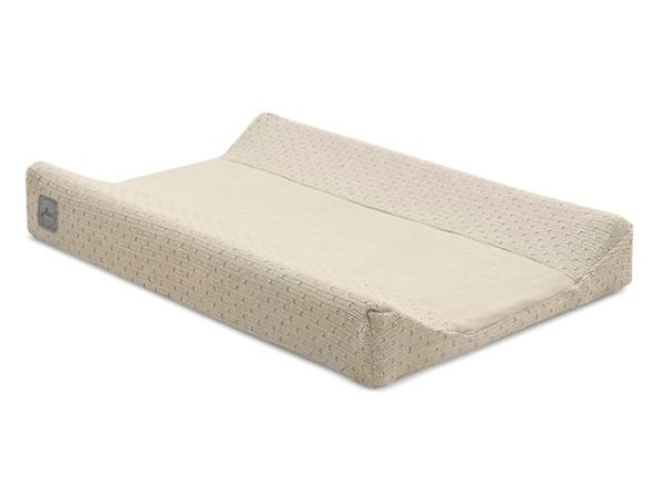 Waskussenhoes 50x70cm Bliss knit nougat Jollein