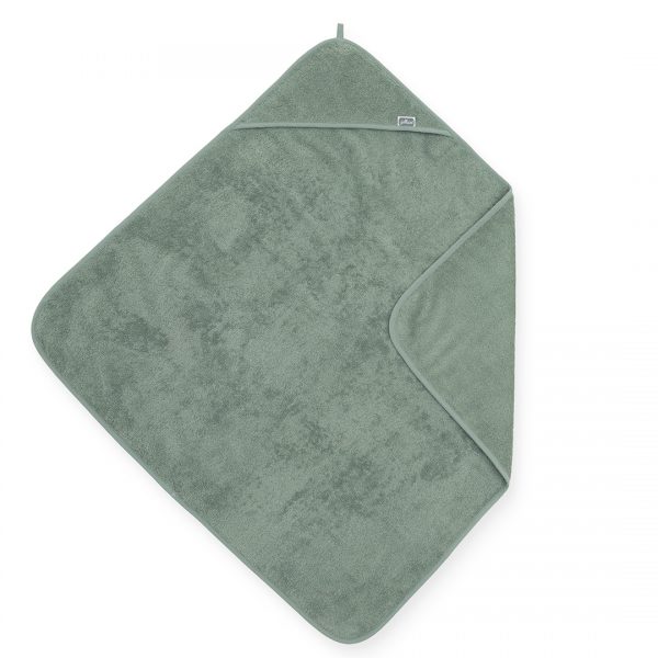 Jollein Badcape badstof 75x75cm  ash green Jollein