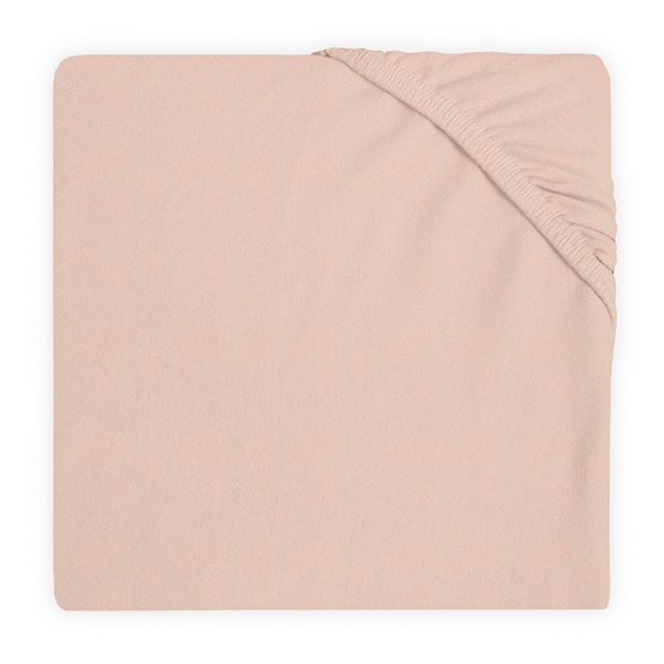 Hoeslaken Jersey pale pink Jollein