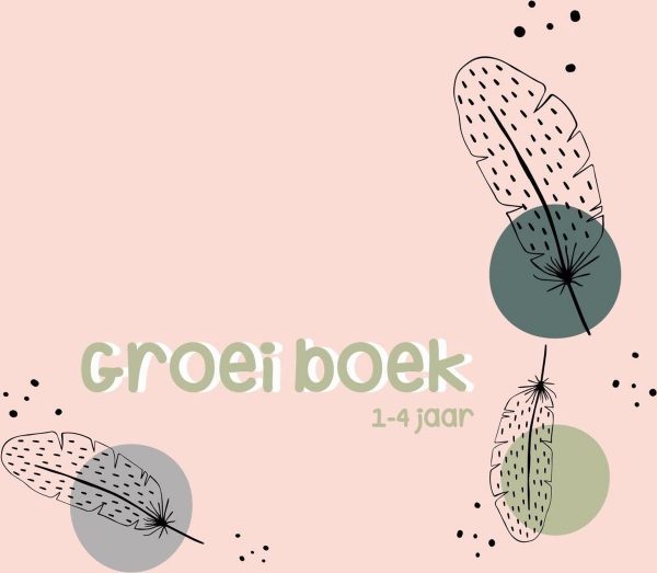 Groeiboek 1-4 jaar Roze JEP