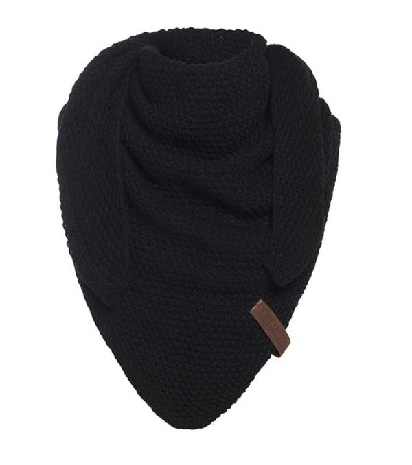 Omslagdoek Coco junior Zwart Knit Factory