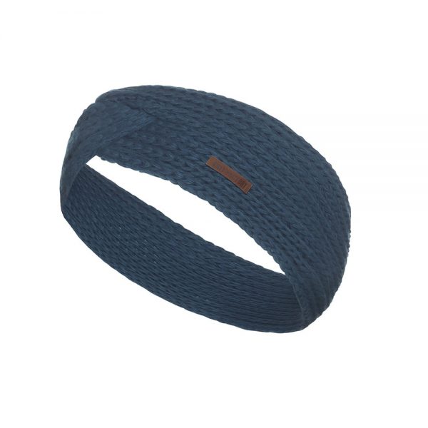 Hoofdband Joy petrol Knit Factory
