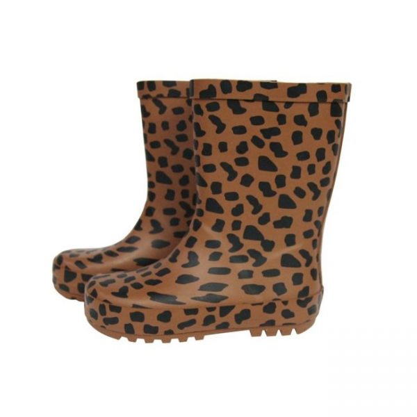 Rain boots Caramel Spots van Pauline