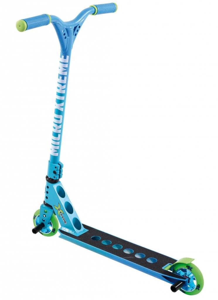 Nodig hebben Verlaten plakband MICRO MX Trixx Stuntstep 2.0 Rainbow Blauw + PEGS - Villa Uk