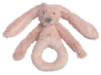 Old pink Rabbit Richie rattle Happy Horse