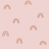 86050 – Wallpaper – Little Rainbows Pink (3)