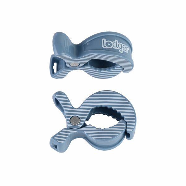 Lodger swaddle clips 2 st Ocean Stripe Lodger