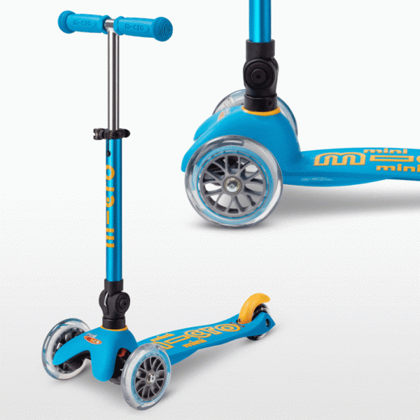 MINI MICRO STEP DELUXE INKLAPBAAR – OCEAN BLUE 