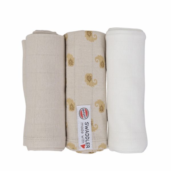 Swaddle 3-pack Birch Tribe Flame Lodger