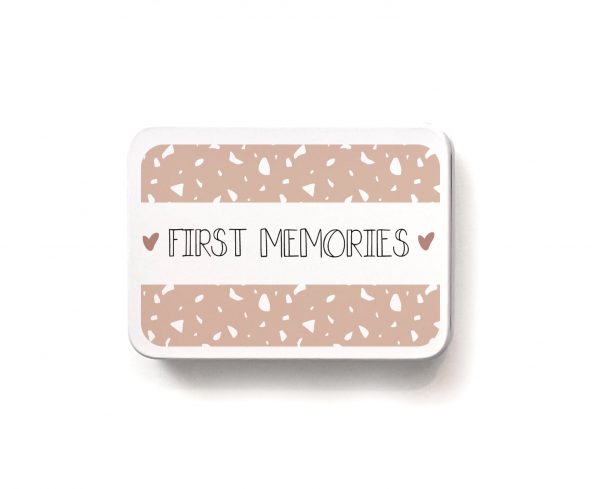 First Memories Doosje Roze Peppermints