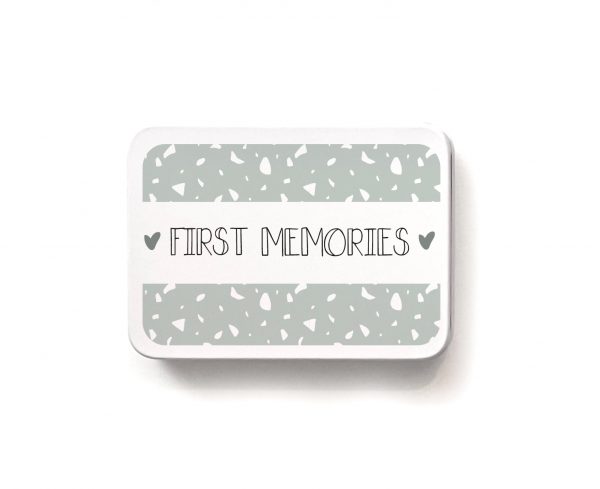 First Memories Doosje Groen Peppermints