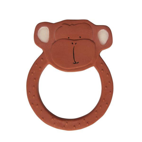 Bijtring rond natuurlijk rubber – Mr. Monkey Trixie
