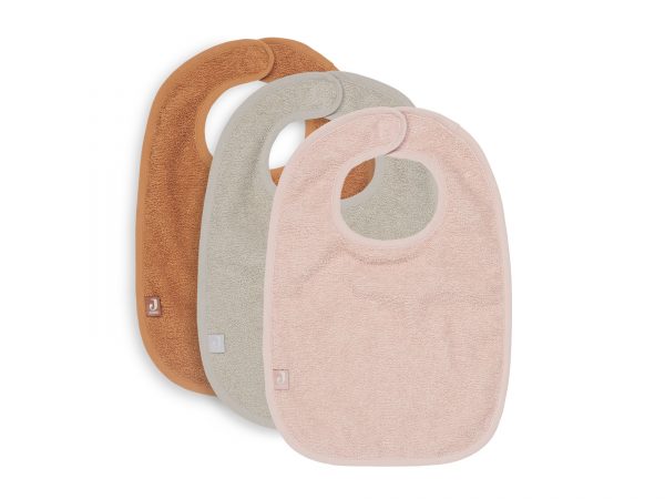 Jollein Slab Badstof Pale Pink/Nougat/Caramel Jollein