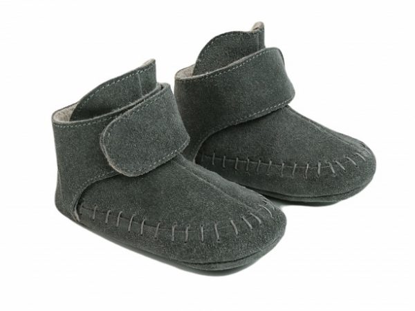 Slofjes Moccasin Walker leder Gunmetal Lodger