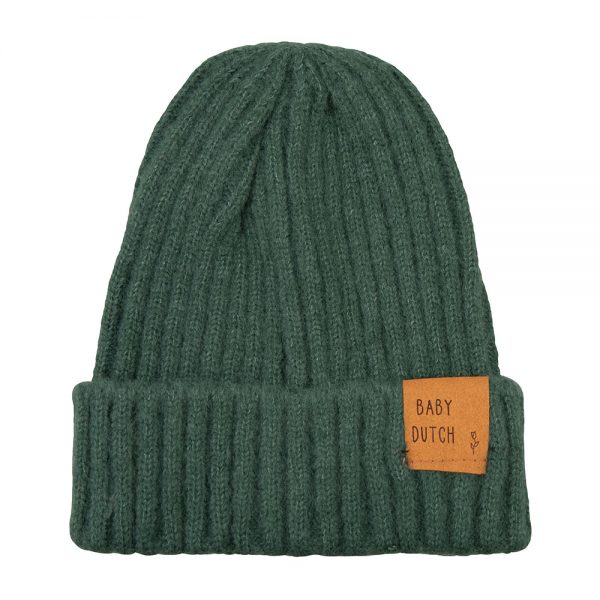 Winterbeanie Groen Baby Dutch