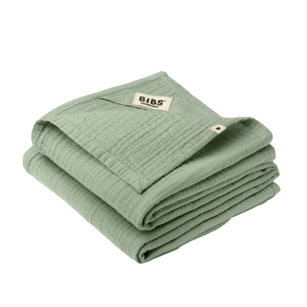 BIBS Cuddle Cloth Sage (2-pack) BIBS