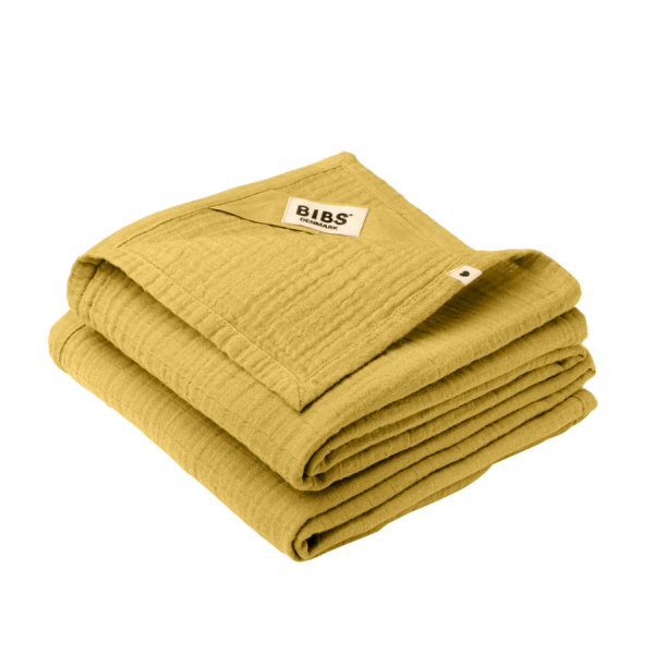 BIBS Cuddle Cloth Mustard (2-pack) BIBS