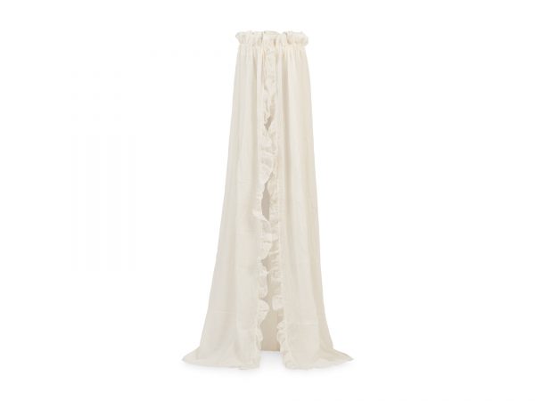 Sluier vintage 155cm Ivory Ruffle Jollein