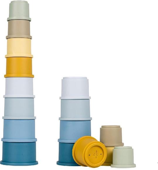 Stapelbekers blauw Little Dutch