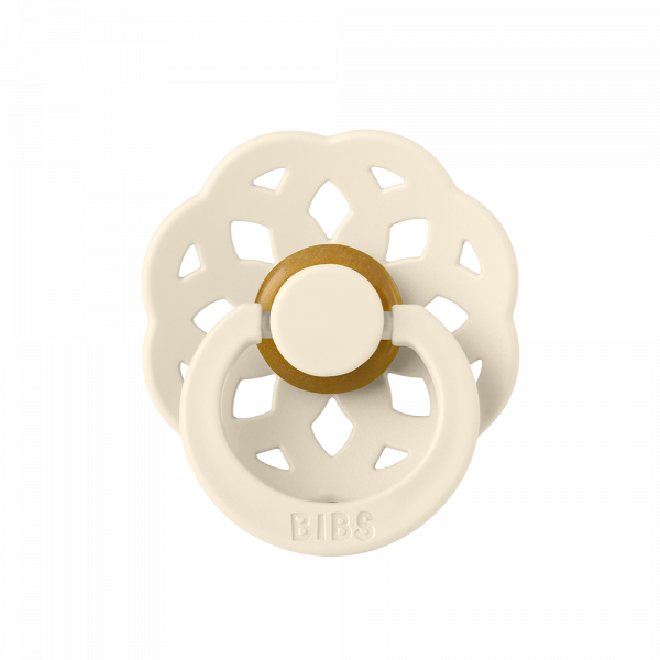 Bibs Boheme speen 6-18m Ivory Bibs