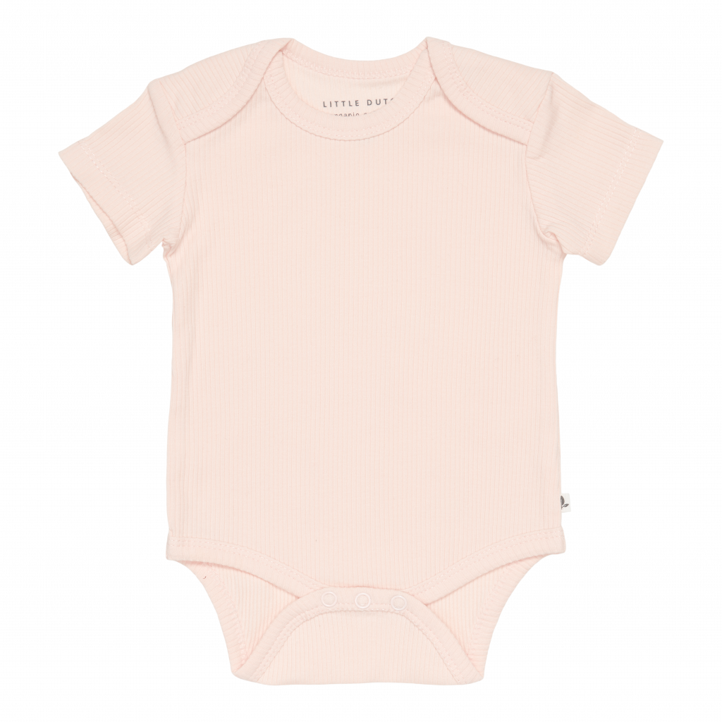 Bodysuit short sleeves – pink