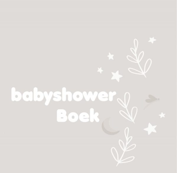 Babyshowerboek Zand JEP