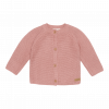 Knitted cardigan – dark pink
