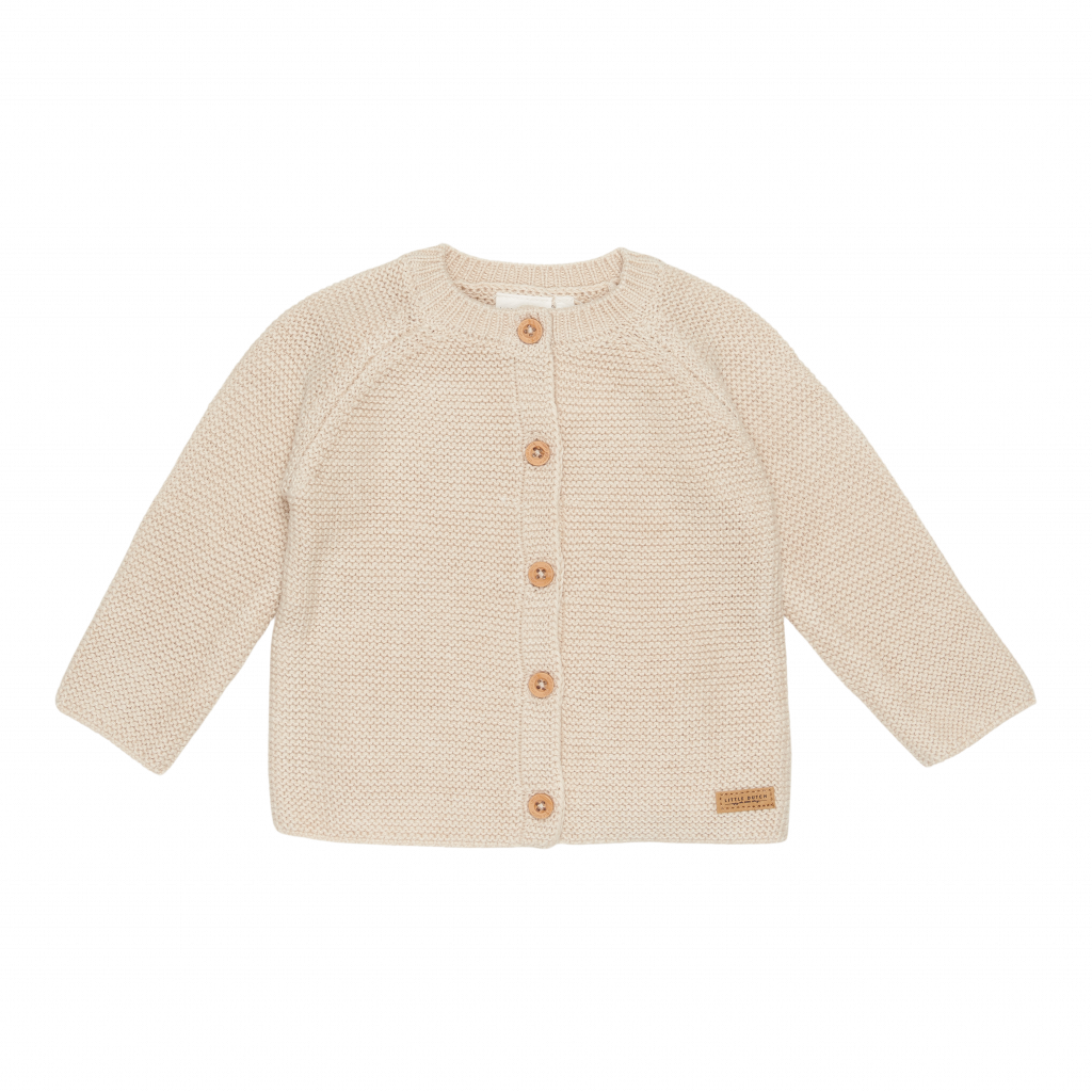 Knitted cardigan – sand